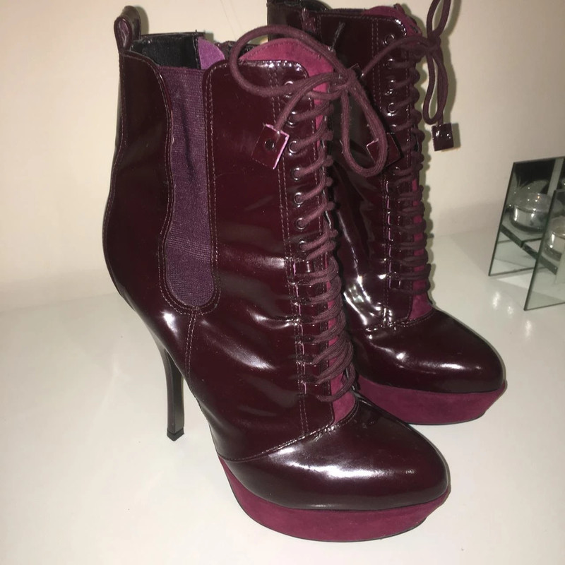 Carvela sales burgundy boots