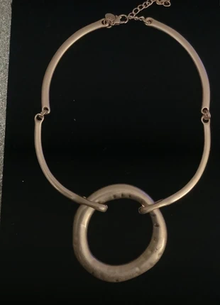 Rose Gold Disc Necklace, brand: The Unbranded Brand, condition: New without tags, £3.99, £4.89 includes Buyer Protection Pro