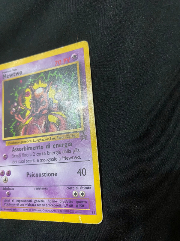 Pokemon Mewtwo Black Star Promo (2000)