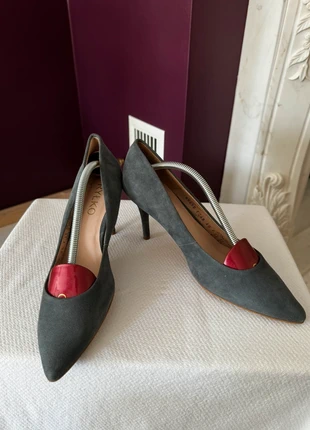 Rylko - blueish-grey high heels, marca: Rylko, estado: Muito bom, tamanho: 40, €15.00, €16.45 inclui Proteção do Comprador