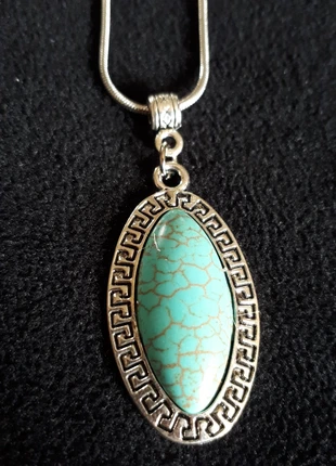 Collier et pendentif turquoise neuf, zustand: Neu, mit Etikett, 6,00 €, 7,00 € inklusive Vinted-Käuferschutz