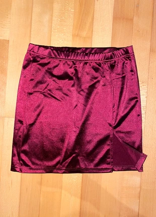 Minijupe effet satin avec fente courte, brand: Shein, condition: Very good, size: M / 38 / 10, €1.00, €1.75 includes Buyer Protection