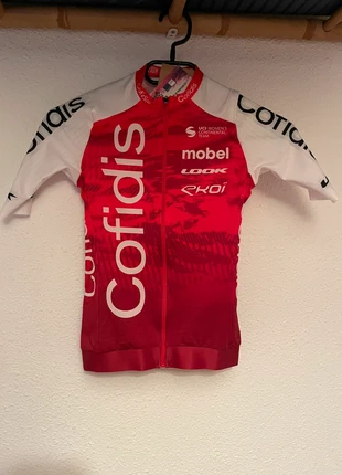 Maillot cycliste Cofidis 2024 Femme – Modèle officiel Mobel – Taille XS (neuf avec étiquette), marque: mobel, état: Neuf avec étiquette, taille: XS / 34 / 6, 20,00 €, 21,70 € Protection acheteurs incluse
