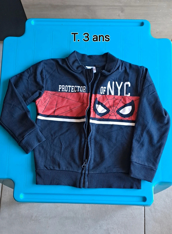 Gilet spiderman