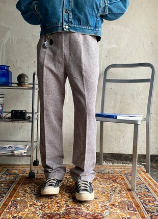 Pantalon à pinces vintage droit, marque: Vintage Dressing, état: Très bon état, taille: M, 22,00 €, 23,80 € Protection acheteurs incluse