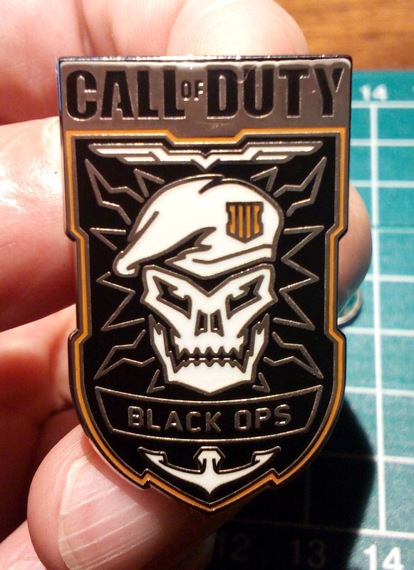 Call Of Duty Black Ops Metal Pin Alfinete de Metal Esmaltado | Vinted