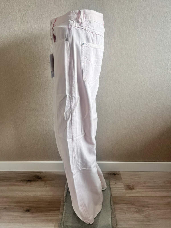 New dames jeans spijkerbroek licht roze maat 27 M merk MET M6 Raquel FA 3