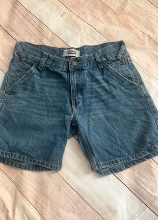 Levi’s Blue Denim Shorts Classic Fit UK 10, brand: Levi's Vintage Clothing, condition: Very good, size: M / UK 12-14, £22.00, £23.80 includes Buyer Protection