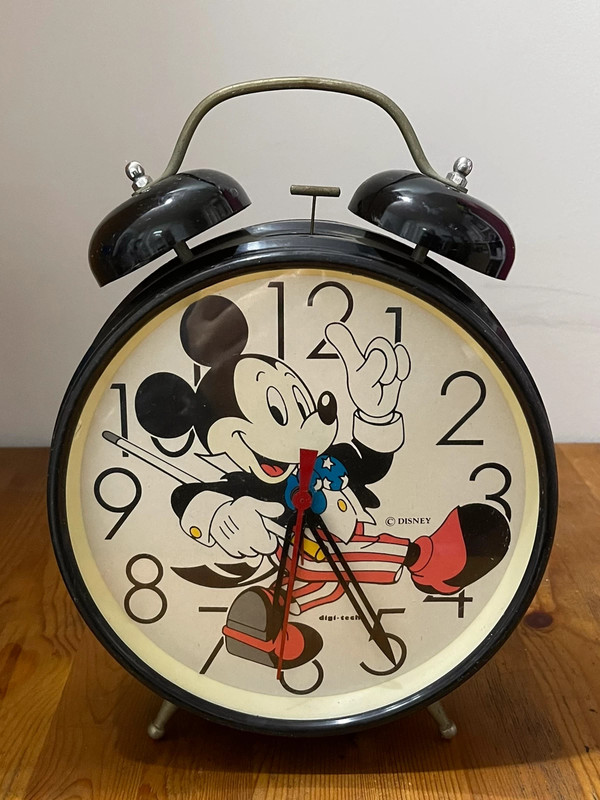 Reloj despertador 2024 mickey mouse