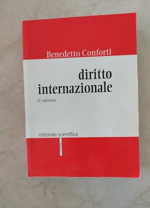 Manuale di Diritto Internazionale di Benedetto Conforti - IX edizione, zustand: Sehr gut, 12,00 €, 13,30 € inklusive Vinted-Käuferschutz