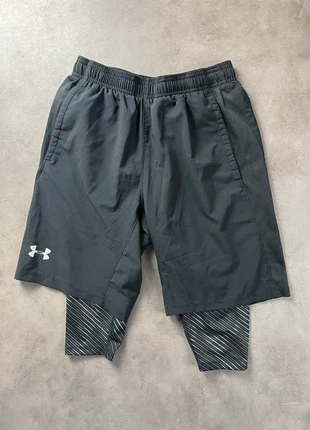 Short under armour de sport running noir avec sous collants taille M course, marque: Under Armour, état: Très bon état, taille: M, 35,00 €, 37,45 € Protection acheteurs (Pro) incluse
