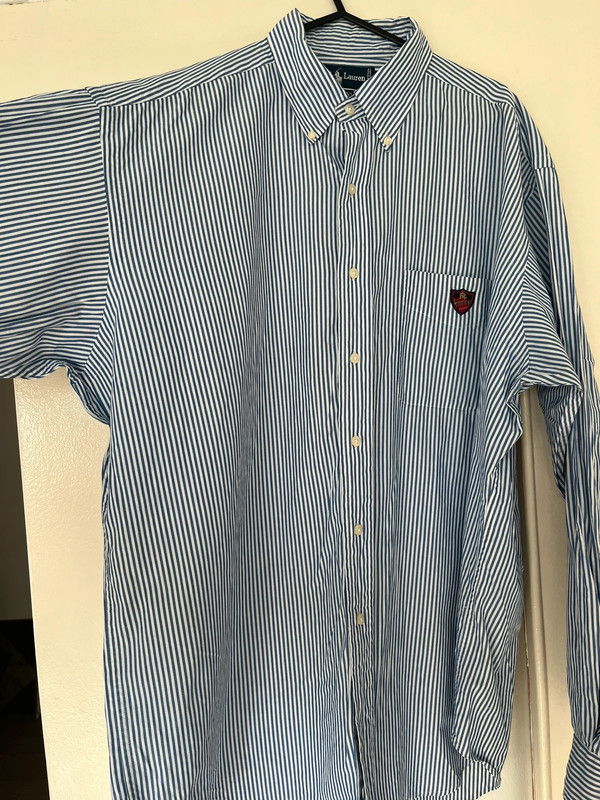 Chemise Ralph Lauren Vintage Taille L bleu 2