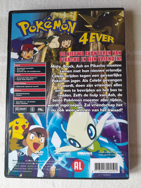 Pokemon 4 ever dvd 2