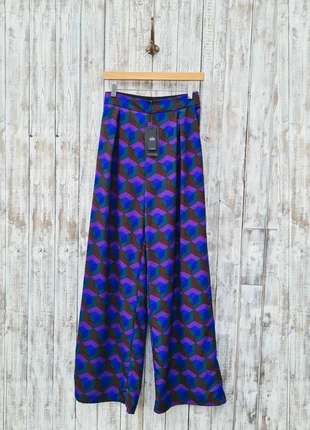 Anonyme Geometrical Print Trousers - Size: 40 UK: 8 S, brand: Anonyme, condition: New with tags, size: S / 8, £30.00, £32.20 includes Buyer Protection