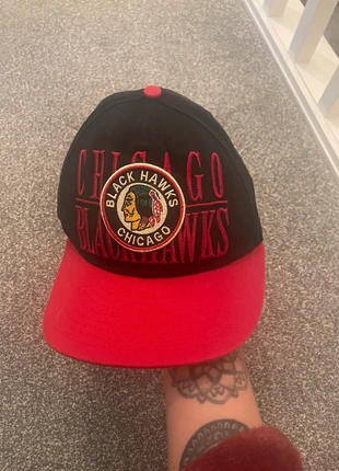 Chicago Blackhawks Cap, brand: New Era, condition: Very good, size: One size, £8.00, £9.10 includes Buyer Protection