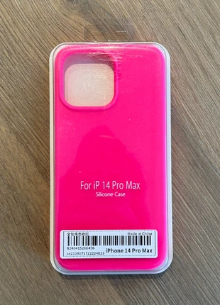 iPhone 14 Pro Max siliconen hoesje roze, staat: Nieuw met prijskaartje, € 4,99, € 5,94 inclusief Kopersbescherming
