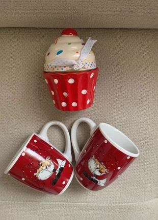 🌟🎅 Tazas navideñas conjunto festivo, marque: Jysk, état: Neuf sans étiquette, 5,95 €, 6,95 € Protection acheteurs incluse