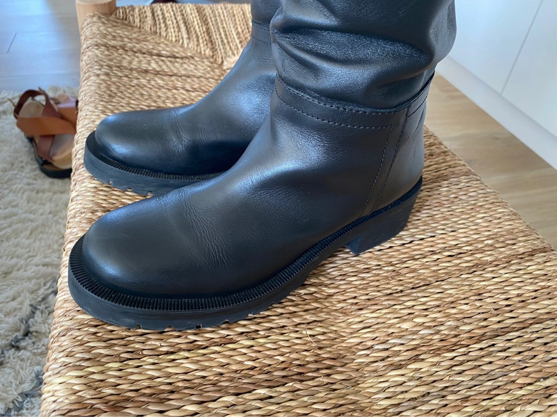 Bottes noires zara Vinted