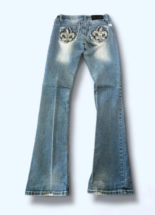 Pantalon jean bleu claire Slim bootcut évasé taille basse style y2k #244, marca: Vintage Dressing, estado: Muy bueno, tamaño: XXS / 32 / 4, 35,00 €, 37,45 € Protección al comprador Pro incluida