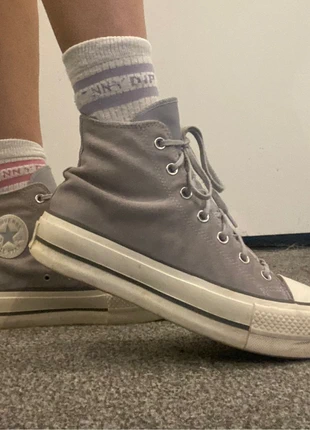 Grey Converse, brand: Converse, condition: Very good, size: 6, £25.00, £26.95 includes Buyer Protection