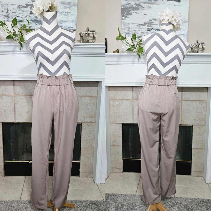 Windsor Taupe Dress Pants Size L 1