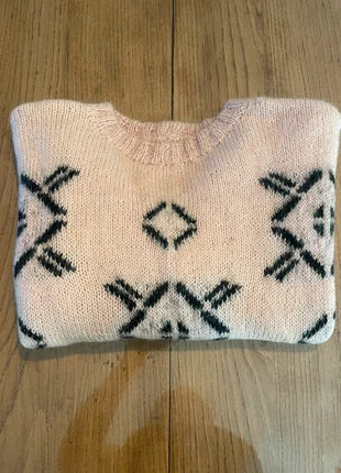 Pull gris et rose  taille L bon état, marque: Vintage Dressing, état: Très bon état, taille: L / 40 / 12, 10,00 €, 11,20 € Protection acheteurs incluse