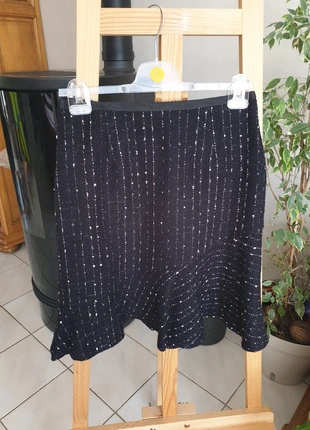 Jupe mi-longue hiver, estado: Bom, tamanho: L / 40 / 12, €1.50, €2.28 inclui Proteção do Comprador