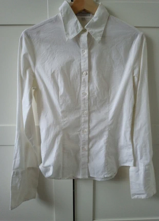 Elegant classy white blouse, merk: New Edition Women, staat: Goed, maat: M / 38 / 10, € 7,99, € 9,09 inclusief Kopersbescherming