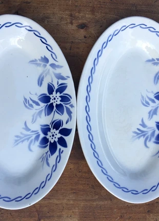 Lot de 2 raviers faïence de Saint Amand, marca: Vintage, estado: Muy bueno, 14,00 €, 15,40 € Protección al comprador incluida