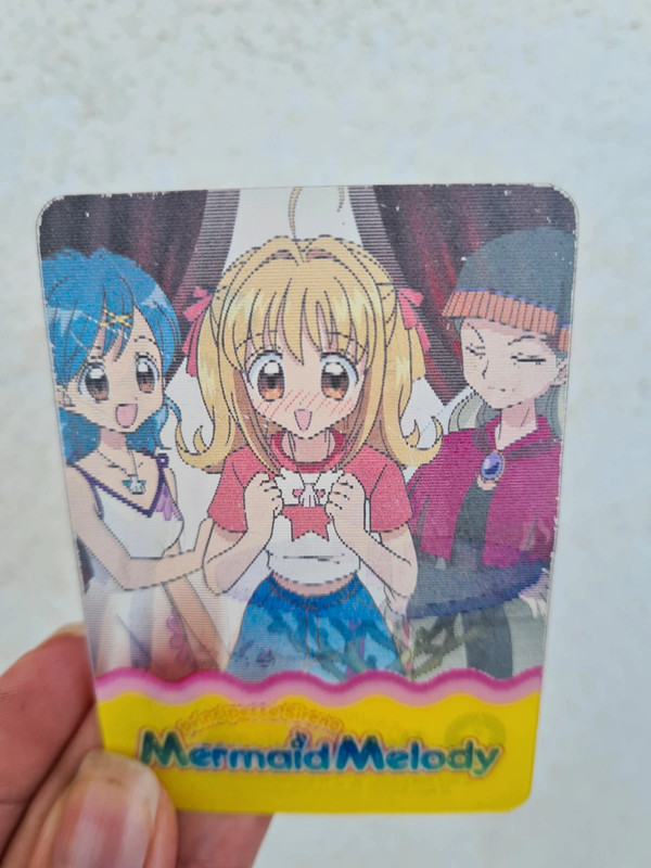 Carte 3d Mermaid Melody principesse sirene 2003-2005