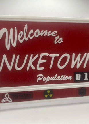 Large Nuketown sign Call of Duty, brand: Call of Duty, condition: New without tags, £9.99, £11.19 includes Buyer Protection