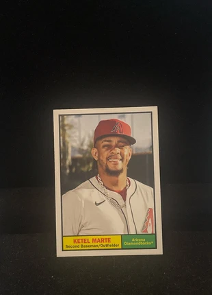 Ketel Marte - Arizona Diamondbacks - Topps, marque: Topps, état: Neuf sans étiquette, 1,00 €, 1,75 € Protection acheteurs incluse