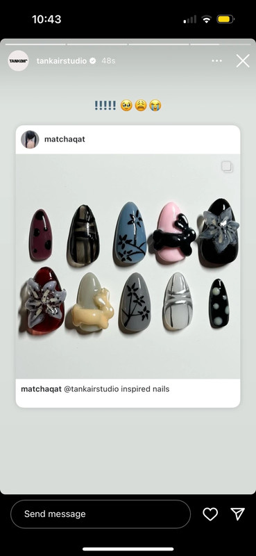 tankair press on nails reposted by tankair 5