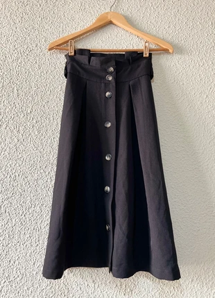 Falda midi vintage negra, merk: Vintage Dressing, staat: Heel goed, maat: S / 36 / 8, € 15,00, € 16,45 inclusief Kopersbescherming