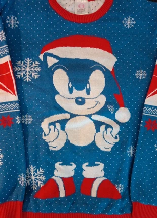 Pull de noel Sonic, marque: Numskull, état: Très bon état, taille: XL, 55,00 €, 58,45 € Protection acheteurs incluse
