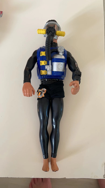 Vintage action man Sub Aqua Scuba Extreme 1998 Hasbro Vinted