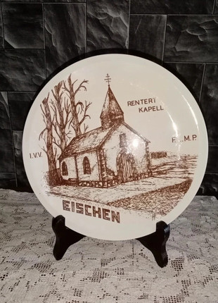 assiettedécorative Eischn chapelle rentert Kapellen 2.08.1980 eischdall flitzer villeroy et boch, marque: Villeroy & Boch, état: Très bon état, 8,00 €, 9,10 € Protection acheteurs incluse