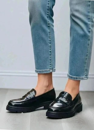 Mocassin noir tendance automne hiver T39, staat: Heel goed, maat: 39, € 25,90, € 27,90 inclusief Kopersbescherming