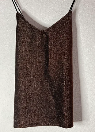 Bruine glitter top MyJewellery, brand: My Jewellery, condition: New with tags, size: S / 36 / 8, €12.00, €13.30 includes Buyer Protection