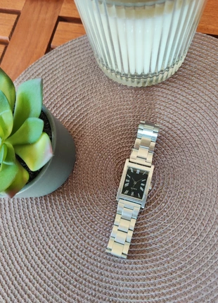 Montre à piles Quartz rectangulaire Vintage / Noire, marque: Quartz, état: Très bon état, taille: Taille unique, 18,00 €, 19,60 € Protection acheteurs incluse