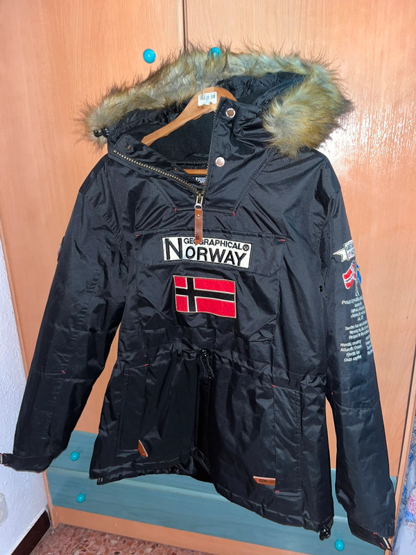 Abrigo Parka Geographical Norway Mujer Vinted