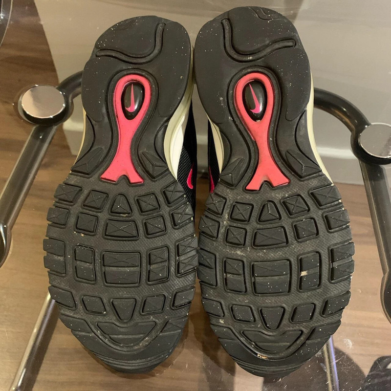Nike Air Max 97 GS Black Pink Prime White