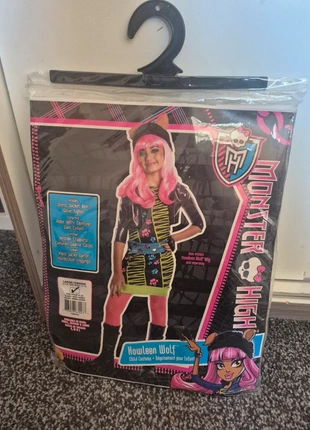 Girls monster High howleen wolf halloween fancy dress costume size 8-10 years, brand: Monster High, condition: New with tags, size: 8 years / 128 cm, £4.00, £4.62 includes Buyer Protection