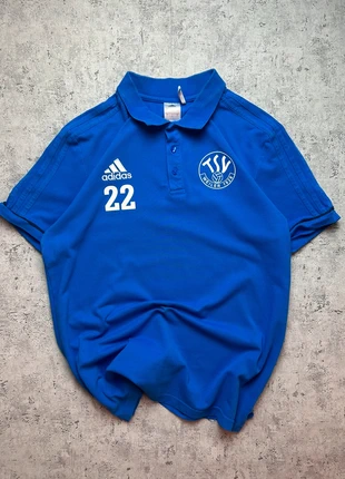 Adidas TSV Team Polo Shirt Blue – Vintage Football Training 90’s | Retro Y2K Sportwear Classic, brand: adidas, condizioni: Ottime, taglia: L, €13.75, €15.14 include la Protezione acquisti