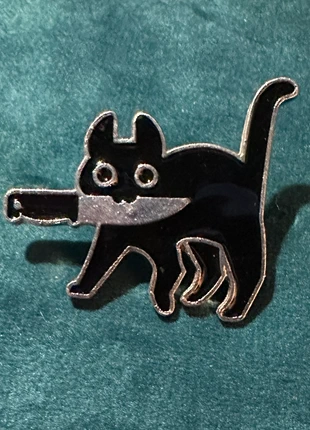 2 x cat pin badges, brand: other, condition: New without tags, £5.00, £5.95 includes Buyer Protection