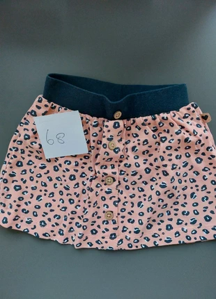 Panterprint rokje, marca: New Look, estado: Novo sem etiquetas, tamanho: 6-9 meses / 68 cm, €2.00, €2.80 inclui Proteção do Comprador