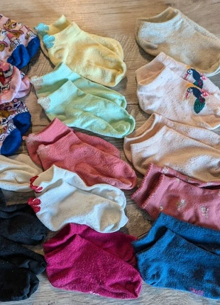 Lot de 16 paires de chaussettes basses, marque: TAO, état: Très bon état, taille: 22-24, 8,00 €, 9,10 € Protection acheteurs incluse