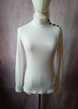 Pull coupe cintrée col roulé, marca: Pimkie, estado: Muy bueno, tamaño: S / 36 / 8, 5,59 €, 6,57 € Protección al comprador Pro incluida