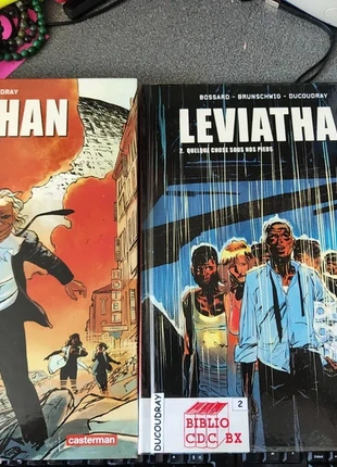 Lot de 2 BD de Léviathan - Casterman, état: Très bon état, 8,50 €, 9,63 € Protection acheteurs incluse