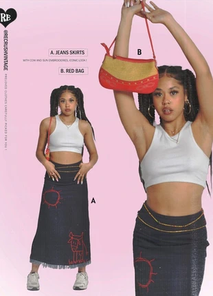 Jupe jean y2k vache, marke: Vintage, zustand: Sehr gut, größe: M / 38 / 10, 40,00 €, 42,70 € inklusive Vinted-Käuferschutz